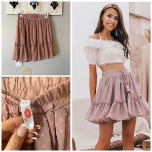 Boutique pink skirt